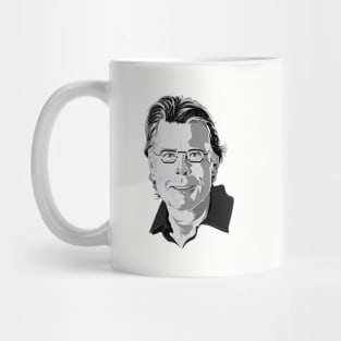 Portrait of Stephen King Mug